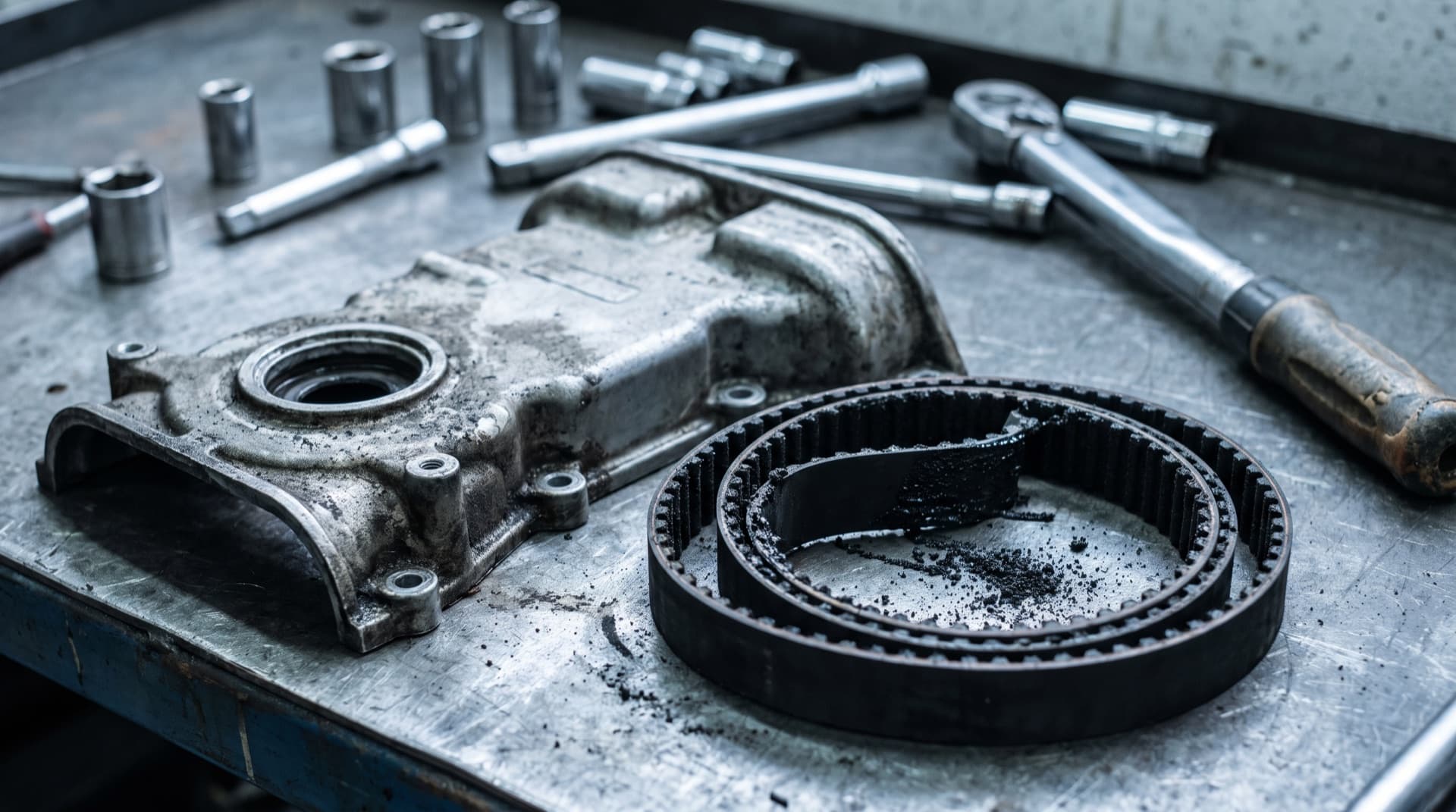 Ford Fiesta wet belt replacement at Demon Autos Stoke-on-Trent